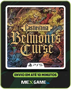 CASTLEVANIA: BELMONTS CURSE - PS5 - MIDIA DIGITAL
