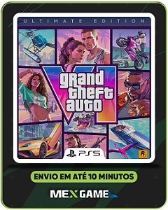 GTA 6 | GRAND THEFT AUTO VI ULTIMATE EDITION - PS5 - MIDIA DIGITAL