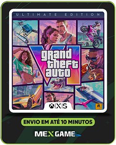 GTA 6 | GRAND THEFT AUTO VI ULTIMATE EDITION - XBOX SERIES X|S - MIDIA DIGITAL