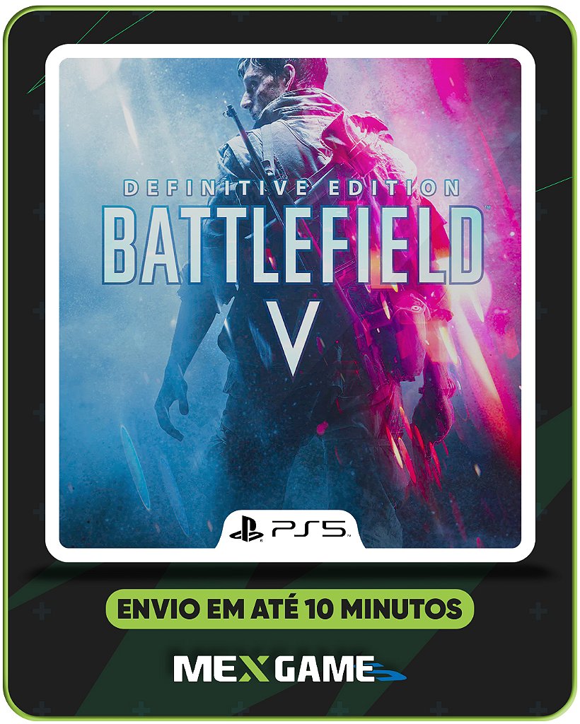 BATTLEFIELD V EDIÇÃO DEFINITIVA - PS5 - MÍDIA DIGITAL