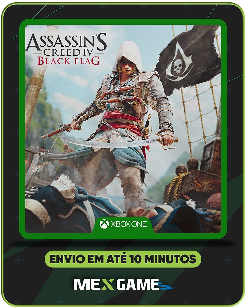 ASSASSIN’S CREED IV BLACK FLAG - XBOX ONE - MÍDIA DIGITAL