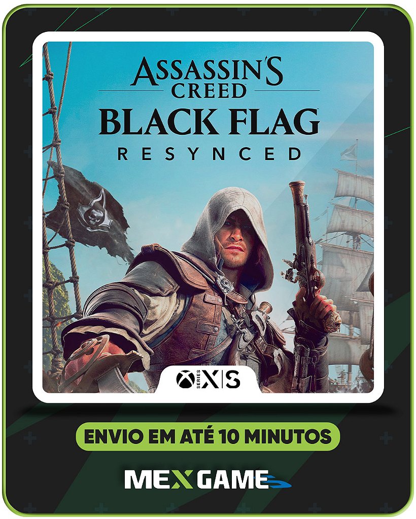 ASSASSIN’S CREED BLACK FLAG RESYNCED - XBOX SERIES X|S - MÍDIA DIGITAL