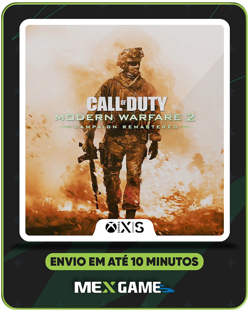 CALL OF DUTY: MODERN WARFARE 2 CAMPAIGN REMASTERED - XBOX SERIES X|S - MÍDIA DIGITAL