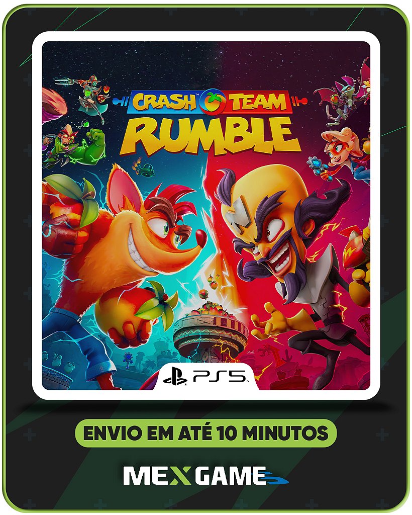 CRASH TEAM RUMBLE - PS5 - MÍDIA DIGITAL