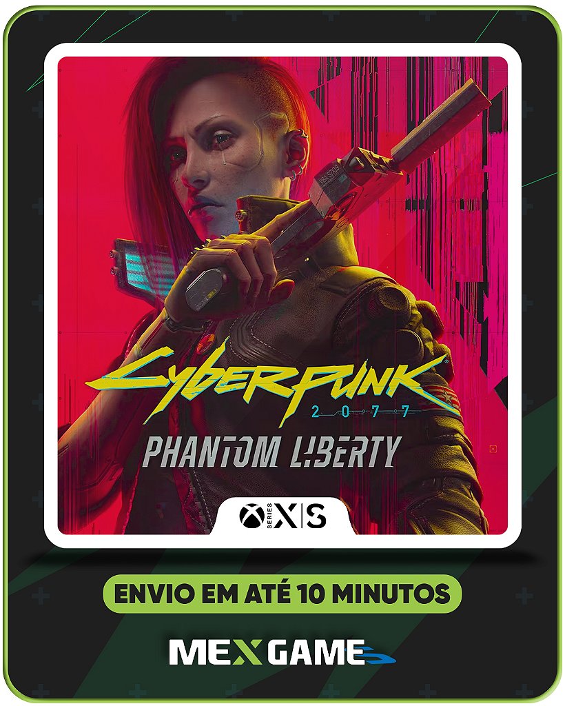 CYBERPUNK 2077 PHANTOM LIBERTY (DLC) - XBOX SERIES X|S - MÍDIA DIGITAL