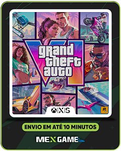 GTA 6 | GRAND THEFT AUTO VI - XBOX SERIES X|S - MIDIA DIGITAL