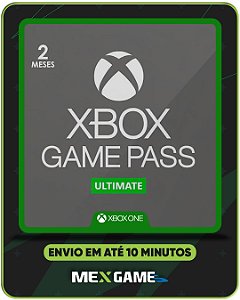 GAME PASS ULTIMATE 2 MESES - XBOX ONE - MIDIA DIGITAL