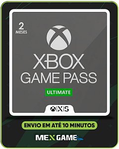 GAME PASS ULTIMATE 2 MESES - XBOX SERIES X|S - MIDIA DIGITAL