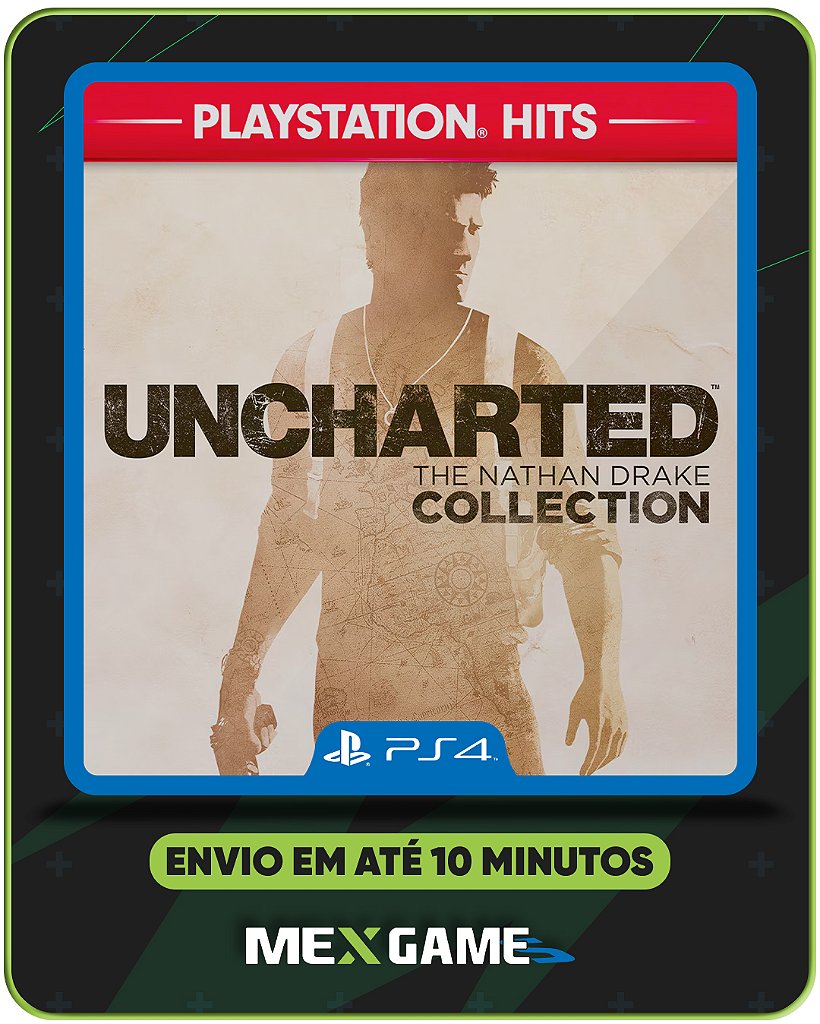UNCHARTED: THE NATHAN DRAKE COLECTION - PS4 - MÍDIA DIGITAL