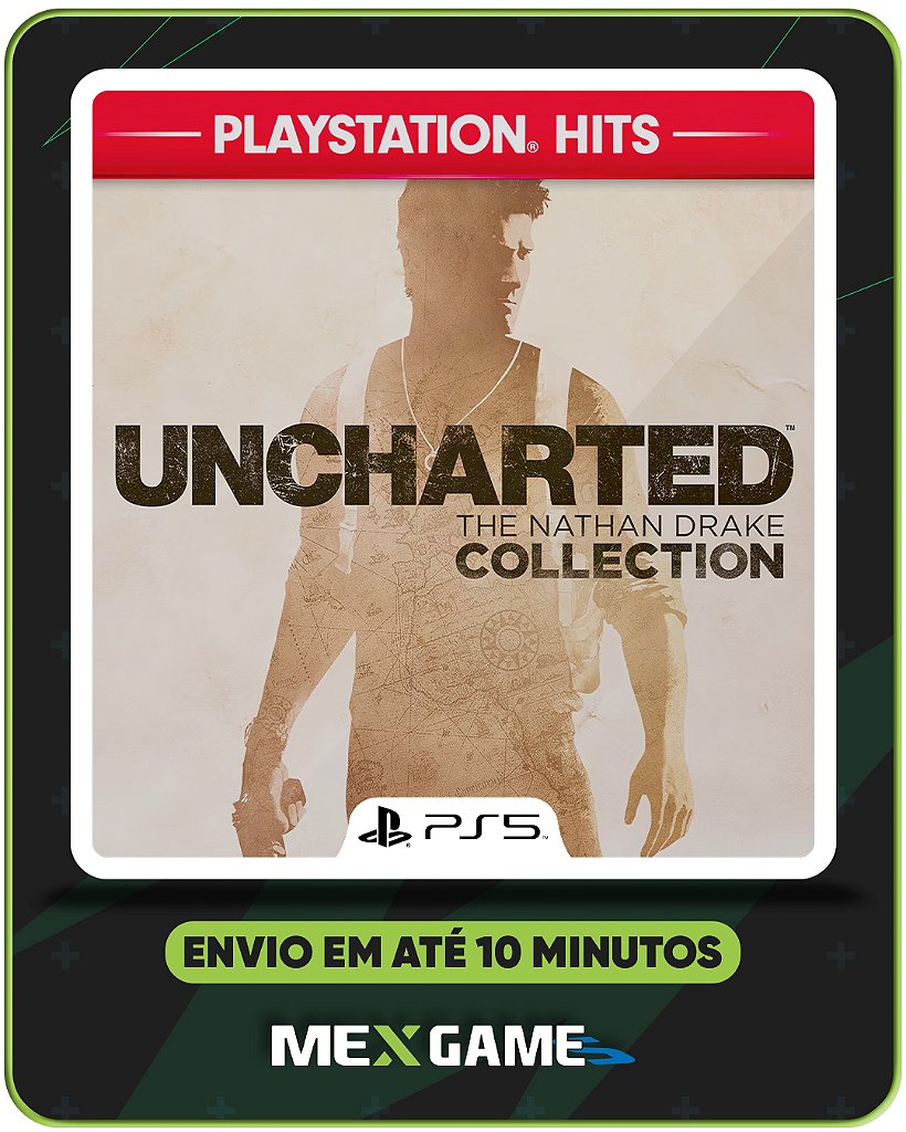 UNCHARTED: THE NATHAN DRAKE COLECTION - PS5 - MÍDIA DIGITAL