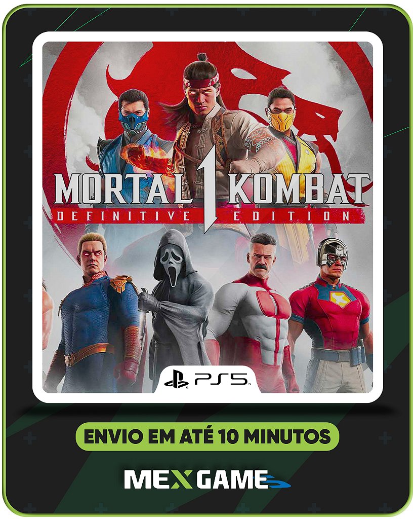 MORTAL KOMBAT 1 DEFINITIVE EDITION - PS5 - MÍDIA DIGITAL