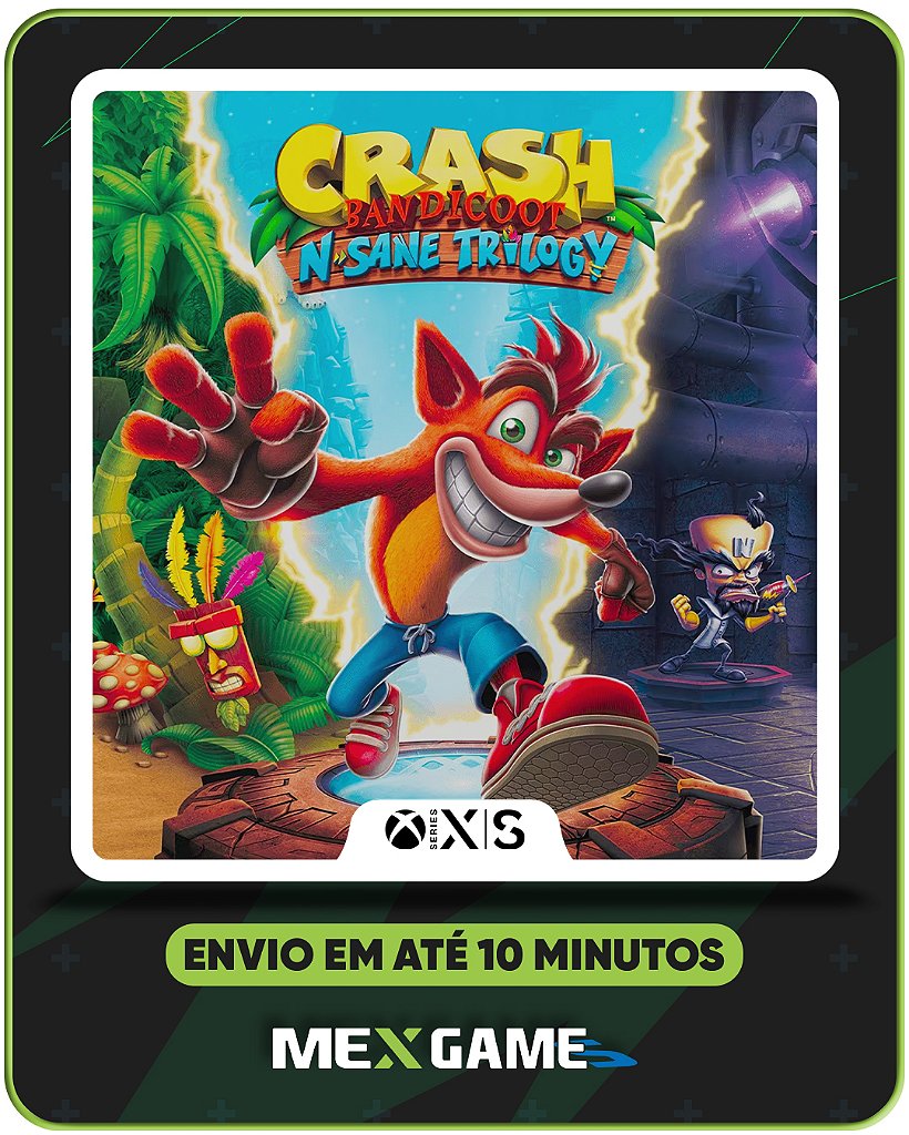 CRASH TRILOGY - XBOX SERIES X|S- MÍDIA DIGITAL