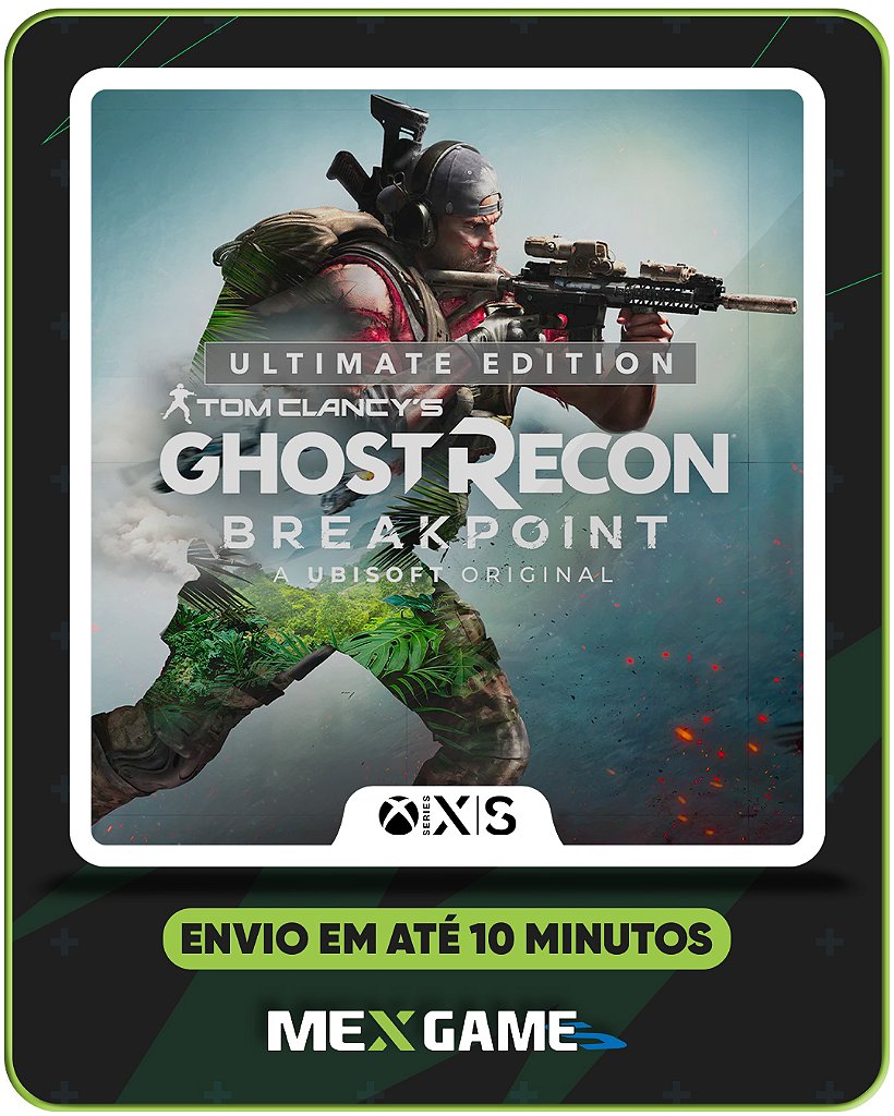 GHOST RECON BREAKPOINT ULTIMATE - XBOX SERIES X|S- MÍDIA DIGITAL