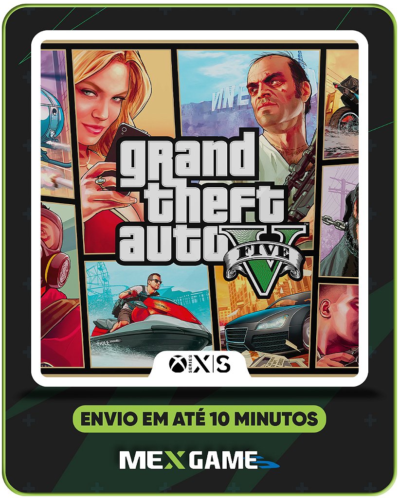 GRAND THEFT AUTO (GTA) V - XBOX SERIES X|S- MÍDIA DIGITAL