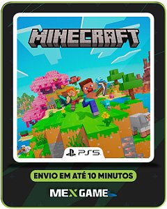 MINECRAFT - PS5 - MIDIA DIGITAL