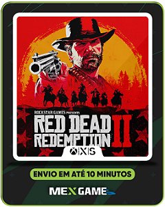 RED DEAD REDEMPTION 2 - XBOX SERIES X|S - MIDIA DIGITAL