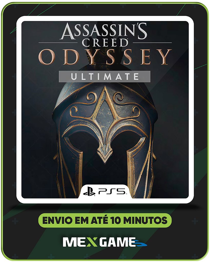 ASSASSINS CREED ODYSSEY ULTIMATE - PS5 - MÍDIA DIGITAL