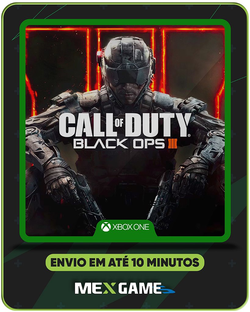 CALL OF DUTY BLACK OPS 3 - XBOX ONE - MÍDIA DIGITAL