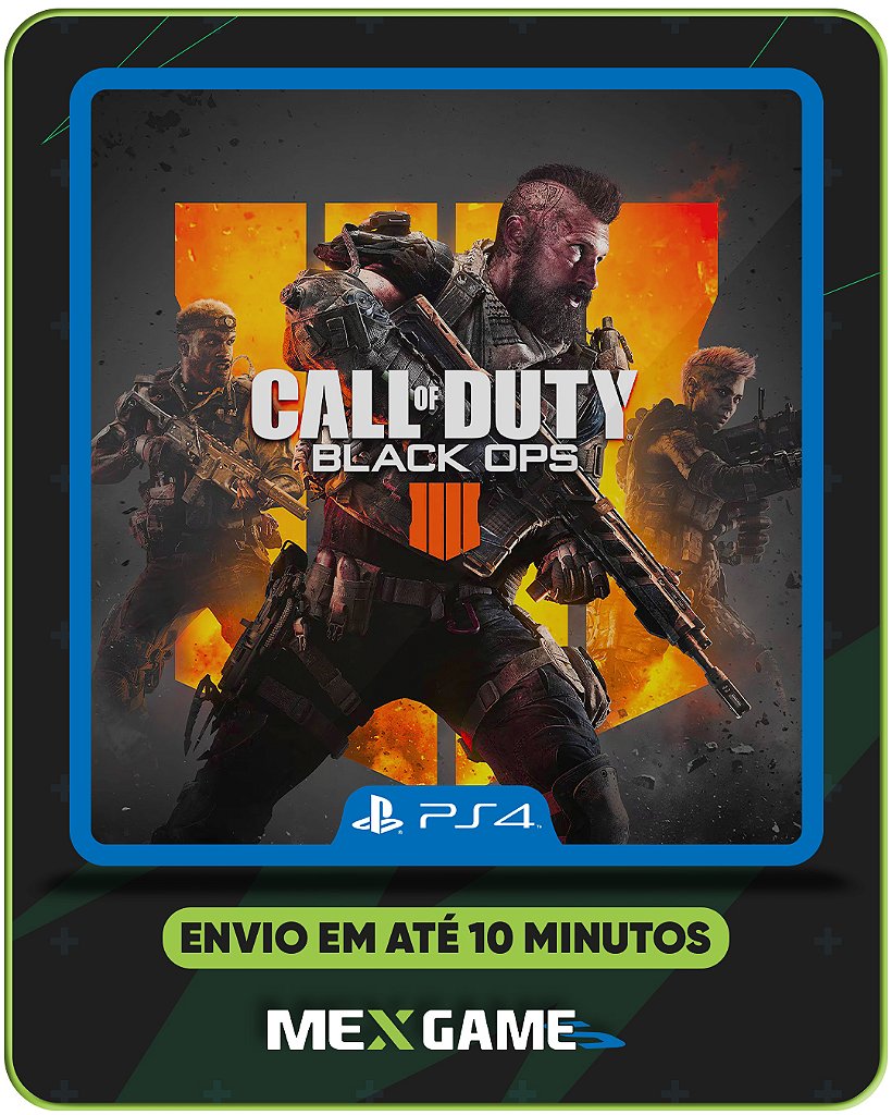 CALL OF DUTY BLACK OPS 4 - PS4 - MÍDIA DIGITAL