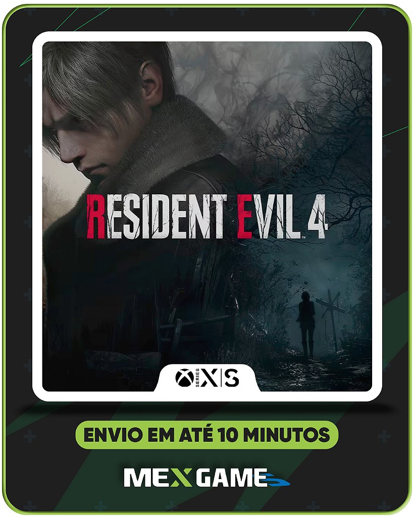 RESIDENT EVIL 4 - XBOX SERIES X|S- MÍDIA DIGITAL