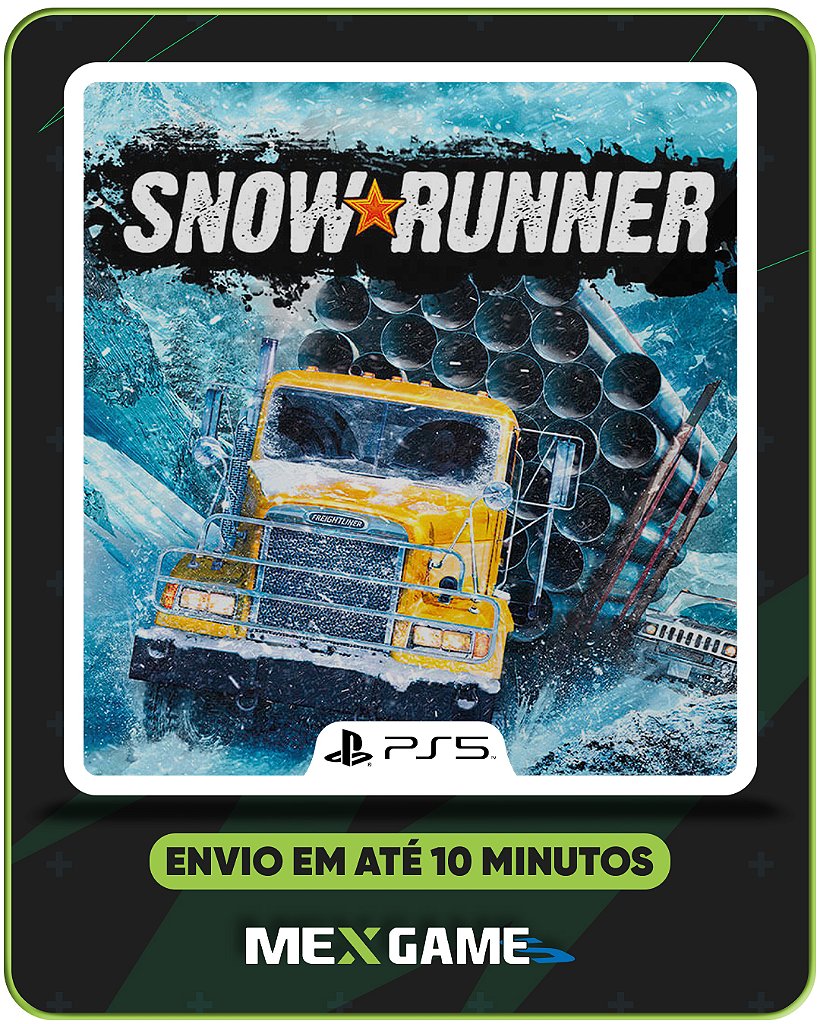SNOWRUNNER - PS5 - MIDIA DIGITAL