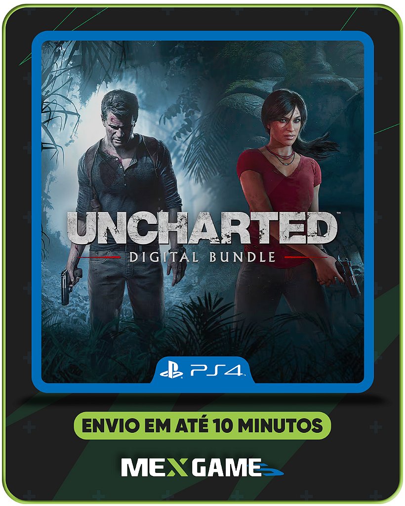 UNCHARTED DIGITAL BUNDLE - PS4 - MÍDIA DIGITAL